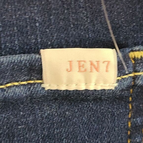 New JEN 7 For All Mankind Women's (24) Blue Legging Ankle Stretch Jeans $99 - Picture 6 of 13